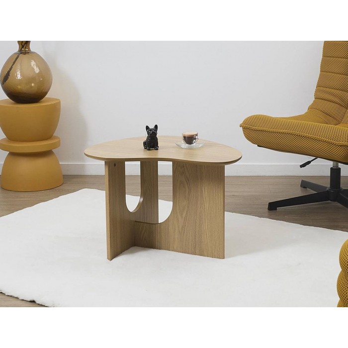Τραπεζάκι Σαλονιού Calypso Home Deco Factory με διαστάσεις 60x48x42cm