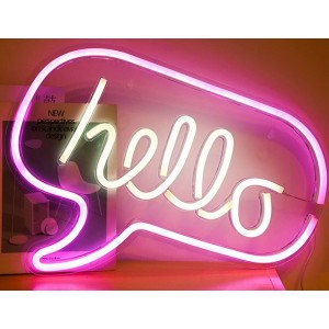 Φωτιστικό Neon Home Deco Factory LA10425 - Hello - USB