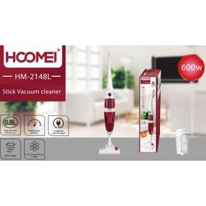 Ηλεκτρική Σκούπα Stick 600W λευκή 124.8x26.4x27cm Hoomei HM-2148L