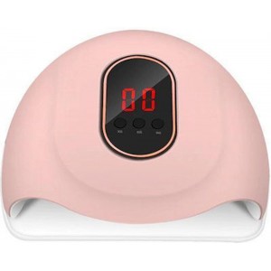 Φουρνάκι νυχιών UV-LED 36W  ροζβ hoomei HM-7358R