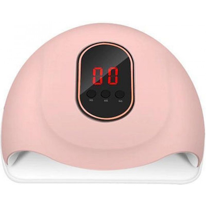 Φουρνάκι νυχιών UV-LED 36W  ροζβ hoomei HM-7358R
