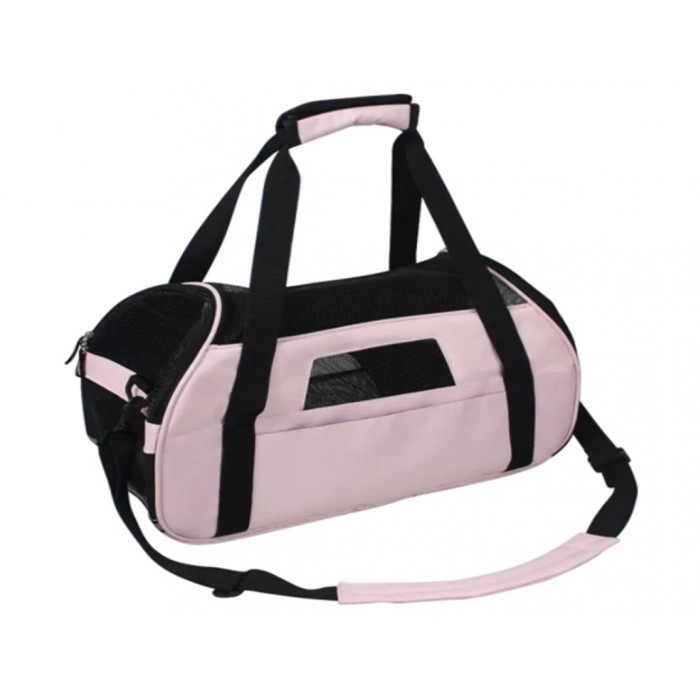 Τσάντα Μεταφοράς Κατοικιδίου Ροζ 48x25x33cm Nobleza 803017