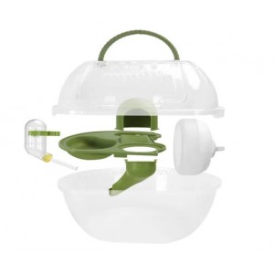 Σπιτάκι για Χάμστερ Πράσινο πλαστικό 27x17x20.5cm Nobleza 819753