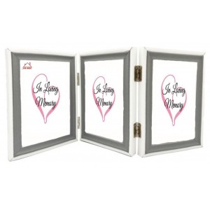 Κορνίζα Ξύλινη 10x15cm Τριπλή Πολύχρωμη ForHome 24005586