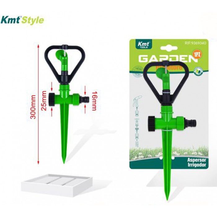 Μπεκ Ποτίσματος Καρφωτό Πράσινο 300x23x16mm Kmt Style 9369340