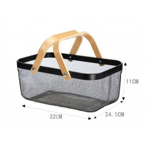 Φρουτιέρα Μεταλλική Black 32x24.5x11cm Galifas 5858275