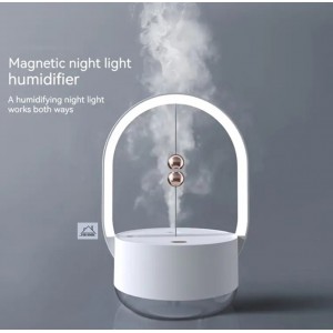 Ομιχλώδης Υγραντήρας με Φως Led 350ml 22x11.5x13cm ForHome 024825