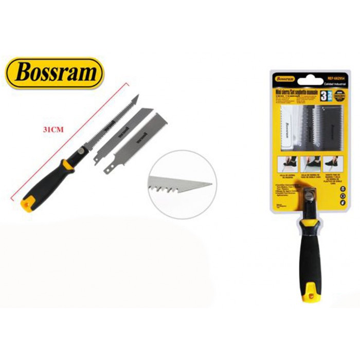 Πριόνι 3 σε 1 Διπλής Κοπής 31cm Bossram 682954