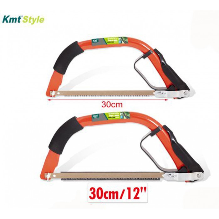 Πριόνι Τόξου Κλαδέματος Και Κοπής Ξύλων 30cm Kmt Style 9364291