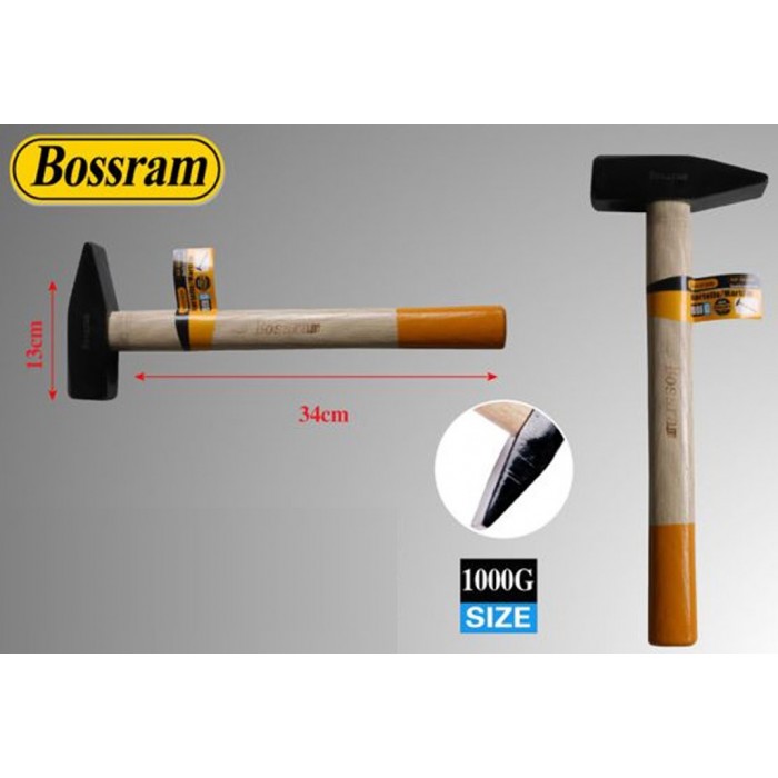 Σφυρί 13×34cm Bossram 626441