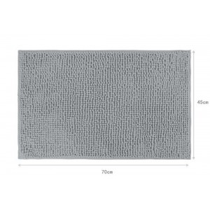 Πατάκι Μπάνιου Γκρι 45x70cm ForHome 245790