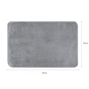 Πατάκι Μπάνιου Γκρι 50x80cm ForHome 245793