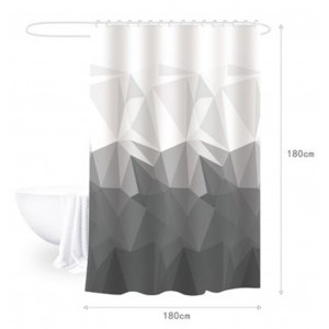 Κουρτίνα Μπάνιου Peva Πολύχρομη 180x180cm ForHome 8079358
